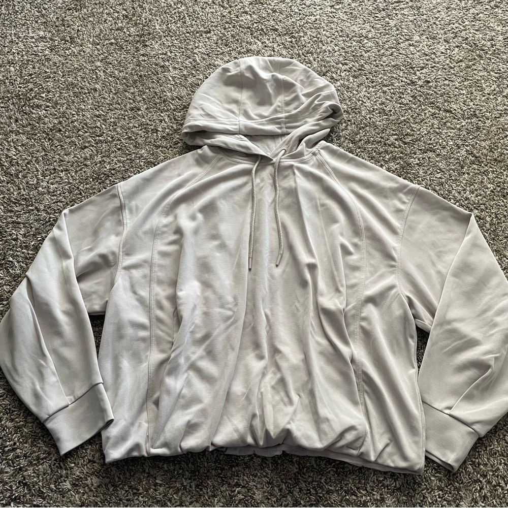 Athleta Seasoft Bubble Hem Hoodie